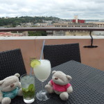 2bearbear enjoying views of Havana with Mojito & Daiquiri