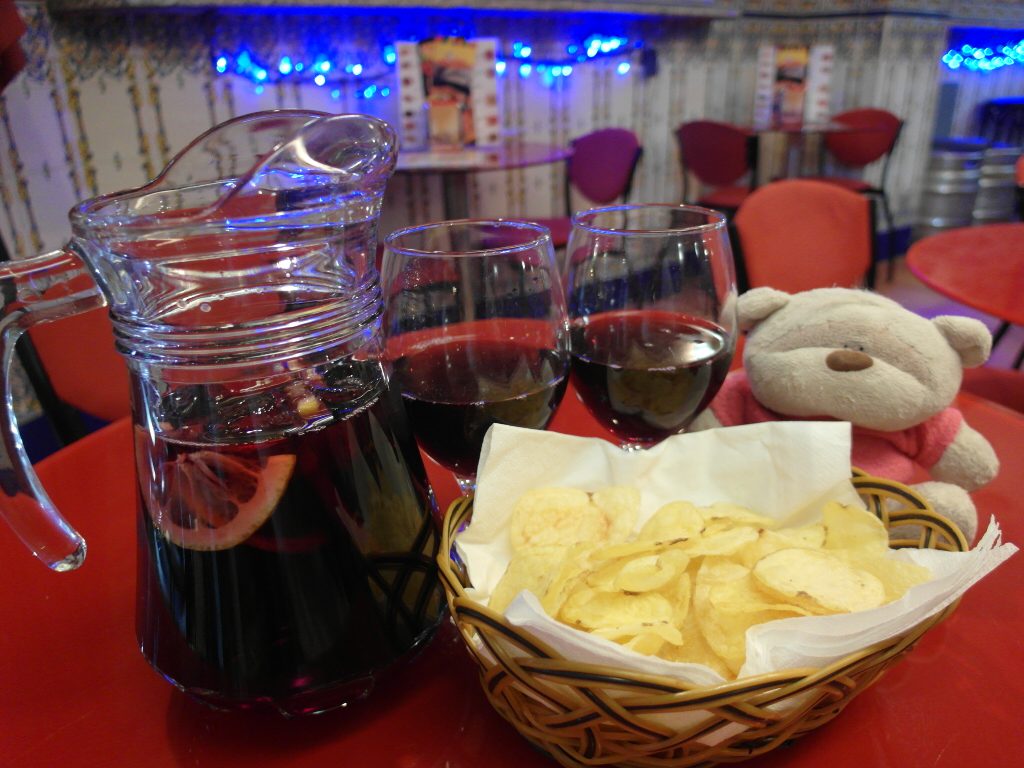 Sangria in Plaza Mayor Madrid