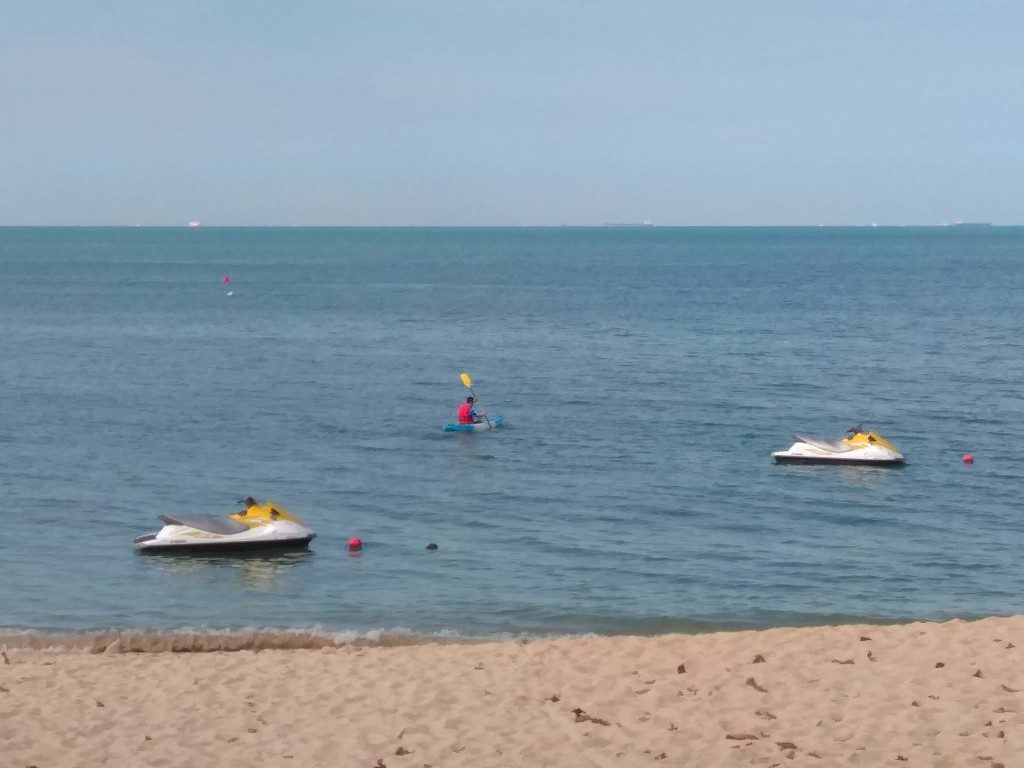 Jet skis at Sand and Sandals Desaru