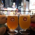 White Ale and 3C Hop Beer at Hitachino Microbrewery Akihabara