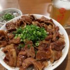 Giga Shibire Butadon - 1.5kg of Grilled Pork Rice at Ameyoko Street Ueno Tokyo!