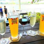 The Pelican Sunday Champagne Brunch alcoholic drinks choices includes prosecco beers and wines