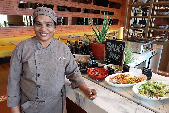 Chef Latha - Malabar Cafe Grand Hyatt Kochi Bolgatty