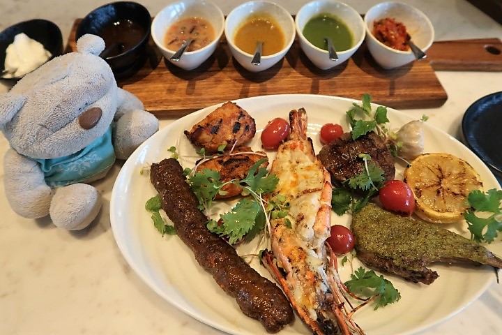 Mixed Grill Platter @ Colony Clubhouse and Grill of Grand Hyatt Kochi