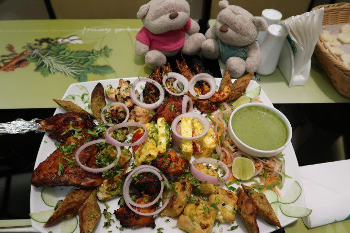 The Leaf Signature Tandoori Platter at The Leaf Munnar (Bouquet Garni Restaurant)