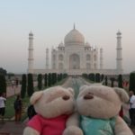 First views of the Taj Mahal