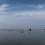 Sky and Kerala Vembanad Lake