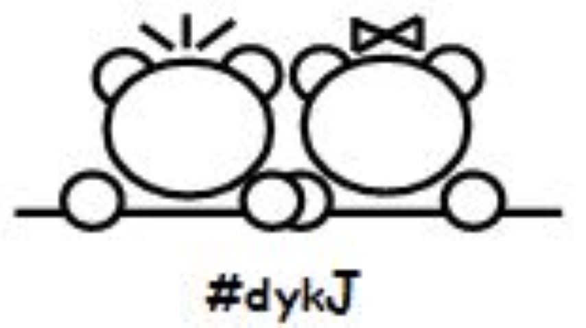 What does the hashtag #dykJ mean?