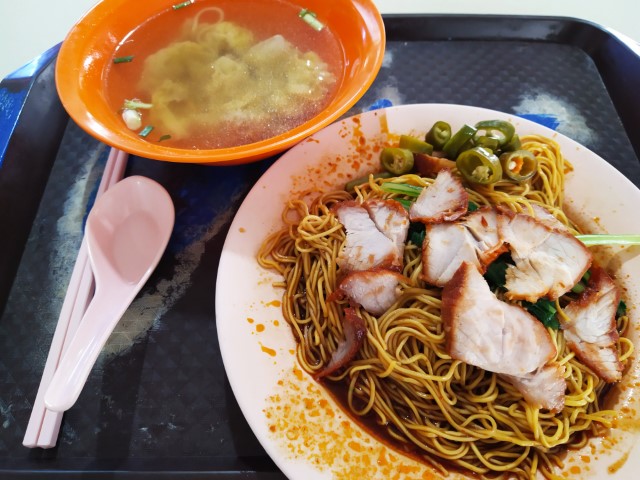 Haig Road Market and Food Centre Zhenguang Wantan Noodles 正光雲吞面