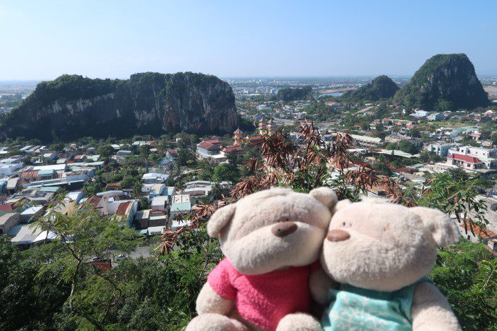 Views from the highest peak of the Marble Mountains Danang