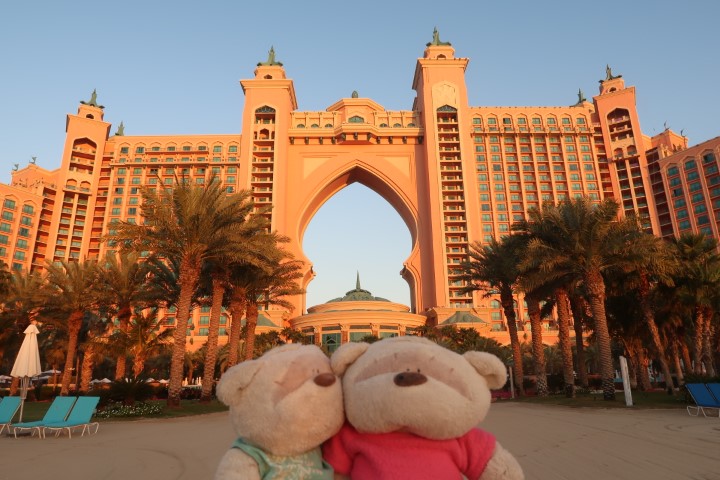 First light on Atlantis Dubai in the morning - Beautiful and Magical...