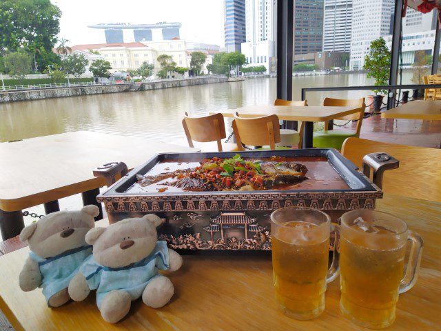 2bearbear at Ni Pang Zi Grilled Fish Boat Quay