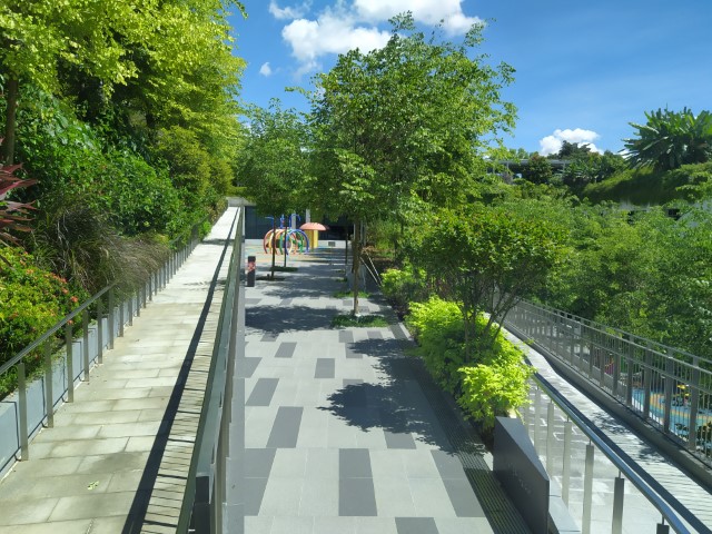 Pathways on the Terrace Gardens