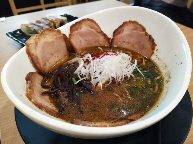 Black Spicy Ramen @ Shiki Hototogisu Ramen Jewel