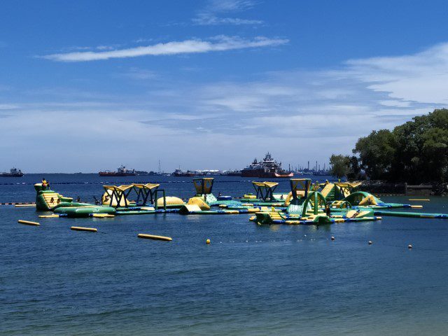 Hydrodash Floating Aqua Park Sentosa Singapore