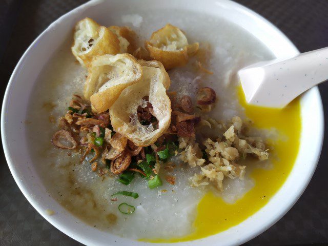 Boat Congee at Wan Tzai Porridge (湾仔粥) Fengshan Market