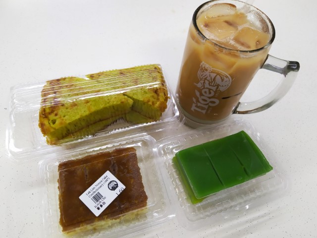 What we ordered from Lek Lim Nonya Cake Confectionery