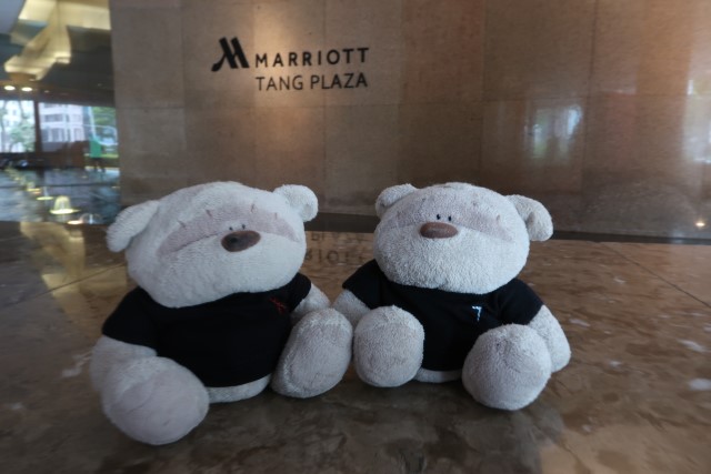 Entrance of Marriott Tang Plaza Hotel