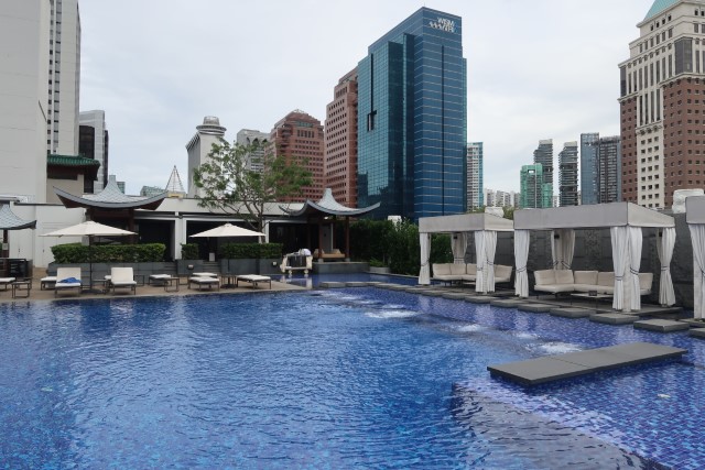 Swimming pool of Marriott Tang Plaza Hotel