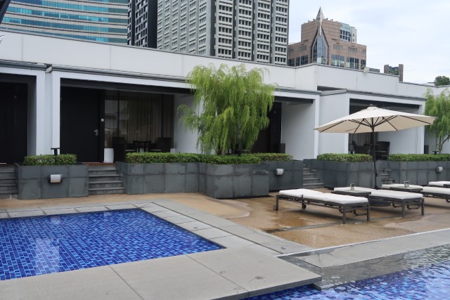 Pool Terrace Rooms Singapore Marriott Tangs Plaza Hotel Staycation