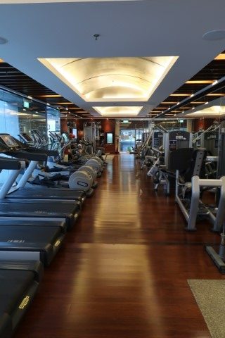 Gym at Singapore Marriott Tang Plaza Hotel