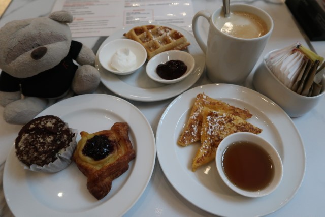 More dessert choices for breakfast at Marriott Cafe Tang Plaza Hotel Staycation