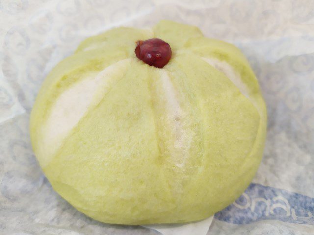 Just Dough Purple Sweet Potato Steamed Bun ($2.10)