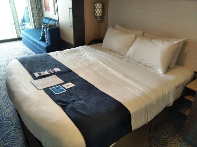 Double Bed in Balcony Stateroom Quantum of the Seas
