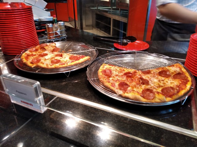 Pepperoni Pizza at Sorrento's Quantum of the Seas (Complimentary Dining)