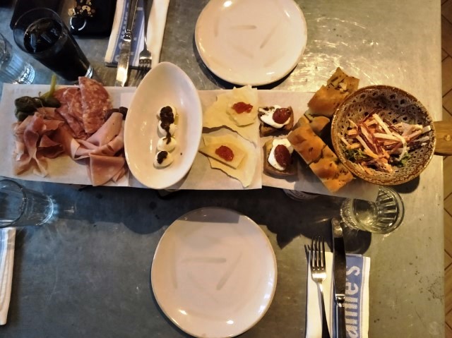 Our Famous Meat Plank (Jamie's Italian Restaurant Quantum of the Seas)