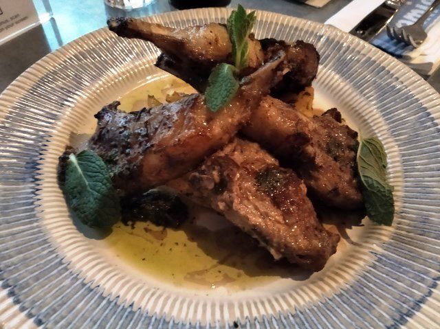 Lamb Chops Scottadito (Jamie's Italian Restaurant Quantum of the Seas)