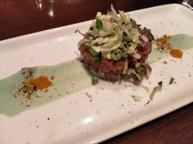 Tuna Tartare (Chops Grille Specialty Dining Quantum of the Seas)