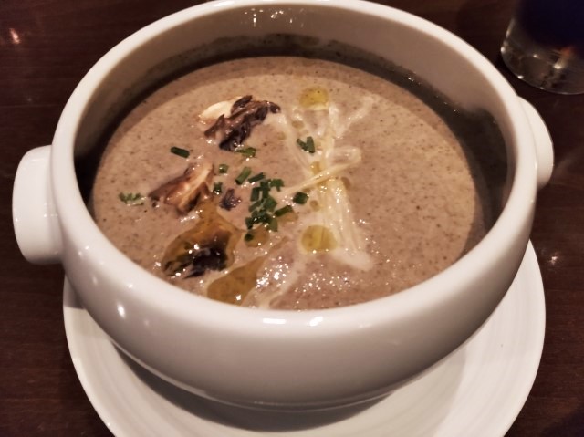 Wild Mushroom Soup (Chops Grille Specialty Dining Quantum of the Seas)