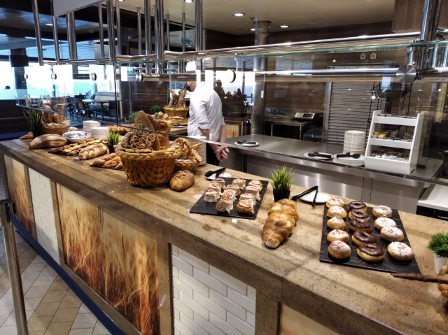 Selection of Breads at Windjammer Breakfast Buffet Quantum of the Seas