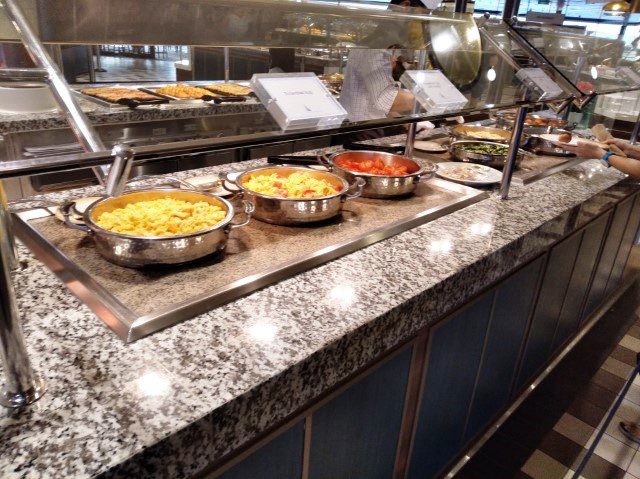 Western selection at Windjammer Breakfast Buffet Quantum of the Seas