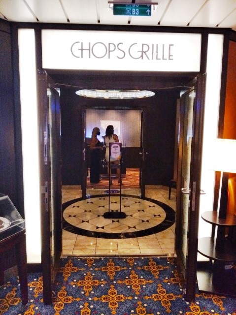 Chops Grille Specialty Dining Restaurant Spectrum of the Seas