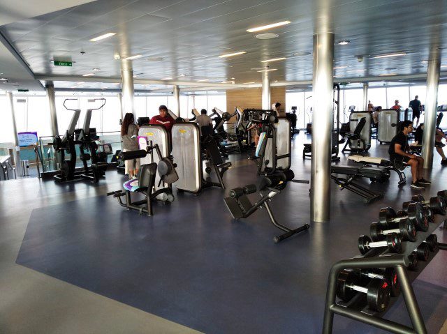 Gym Quantum of the Seas Royal Caribbean Cruise