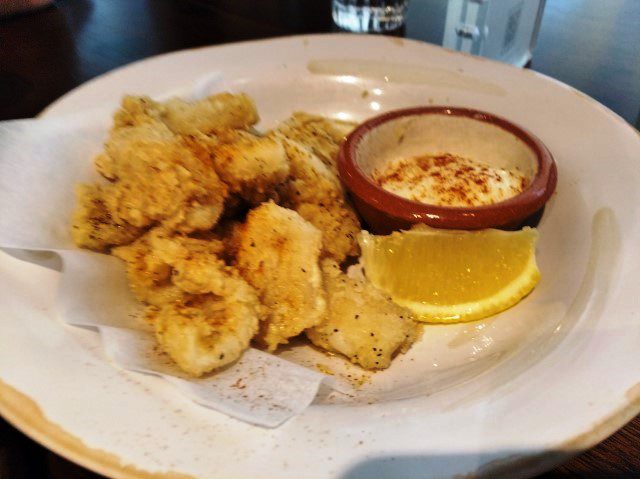 Crispy Squid Jamie's Italian Quantum of the Seas Royal Caribbean Cruise