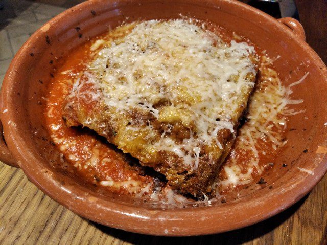 Baked Lasagne Jamie's Italian Quantum of the Seas Royal Caribbean Cruise