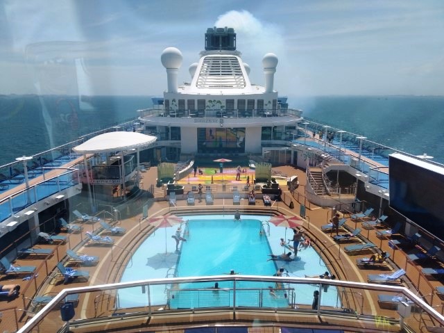 View of Quantum of the Seas from the North Star