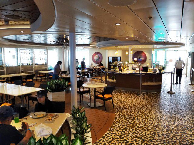 Inside Solarium Bistro Quantum of the Seas