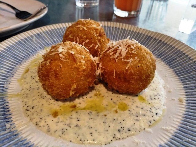 Black Truffle Arancini Jamie's Italian Starters