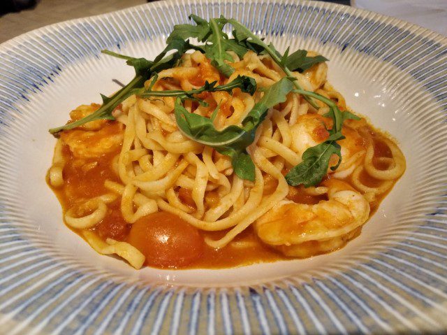 Our Famous Prawn Linguine - Jamie's Italian Quantum of the Seas