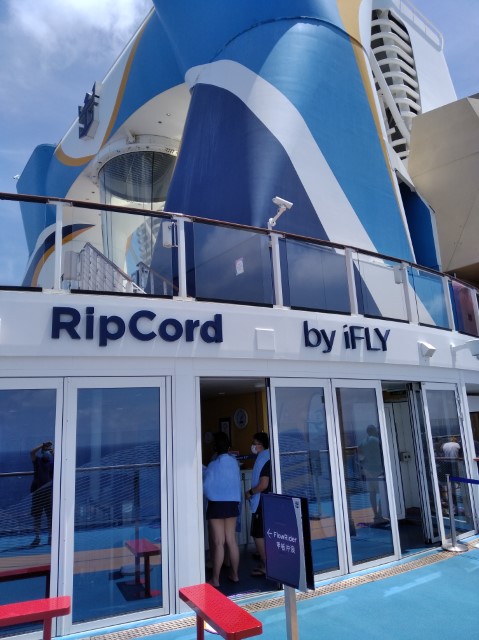 Ripcord by iFLY Quantum of the Seas Royal Caribbean Cruise Review