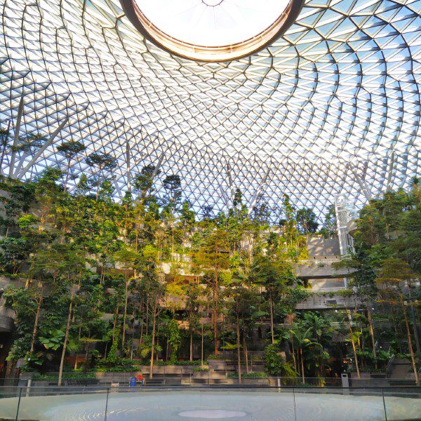 Rain Vortex Jewel Changi Airport - Sleep Mode