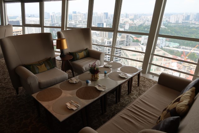 Meritus Club Lounge (Top of the M) - Views and seats at level 39