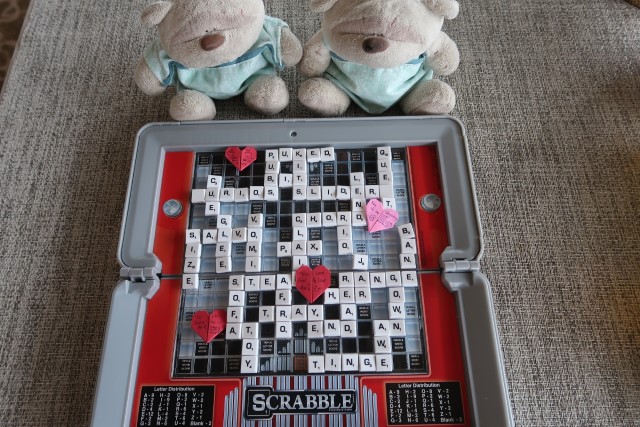 Scrabble game 2 at Meritus Club Lounge Top of the M