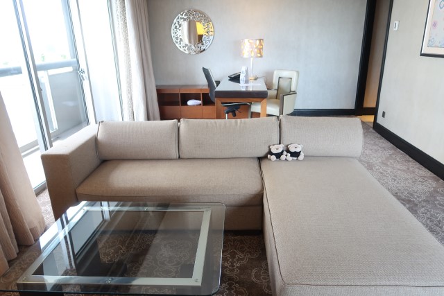 Fairmont Singapore King Suite Large Sofa