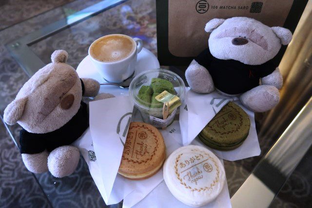 108 Matcha Saro Obanyaki, Mochi during Fairmont Singapore Staycation