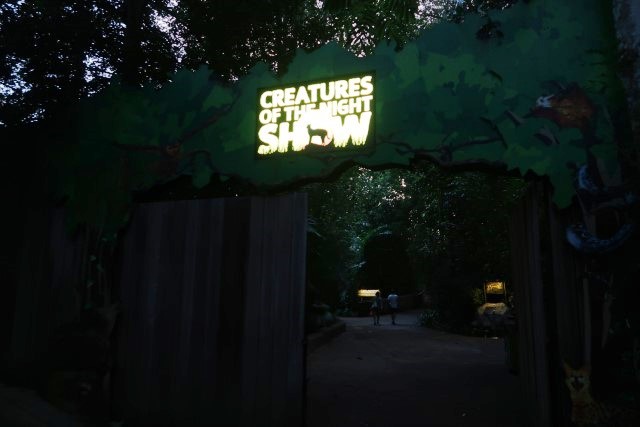 Creatures of the Night show at Night Safari Singapore